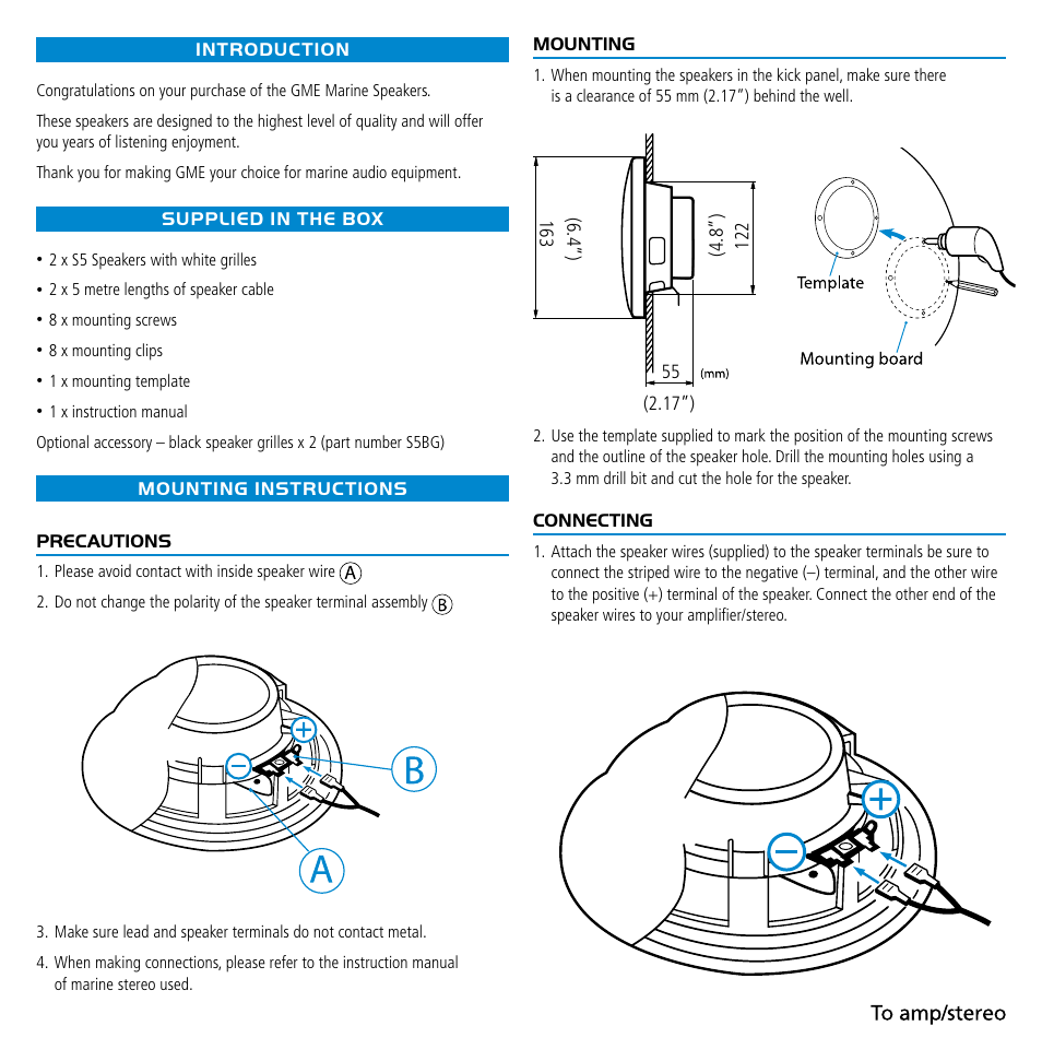 GME GS500 User Manual | Page 2 / 5