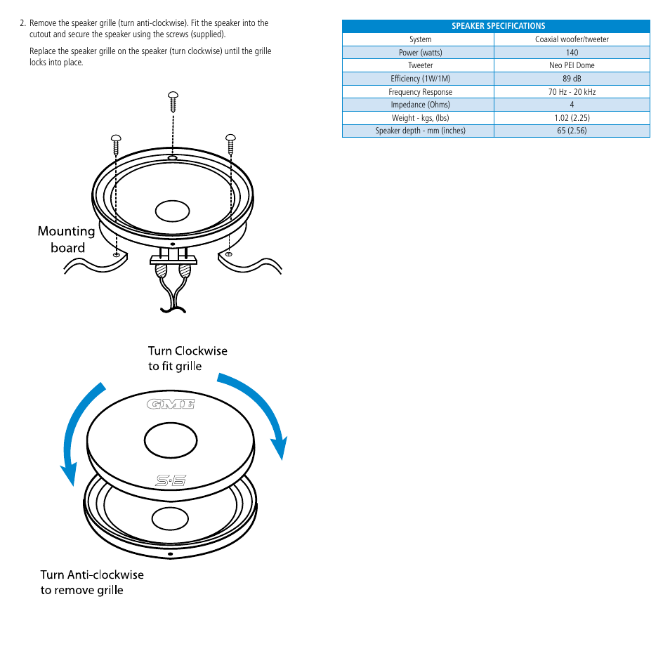 GME GS600 User Manual | Page 3 / 5