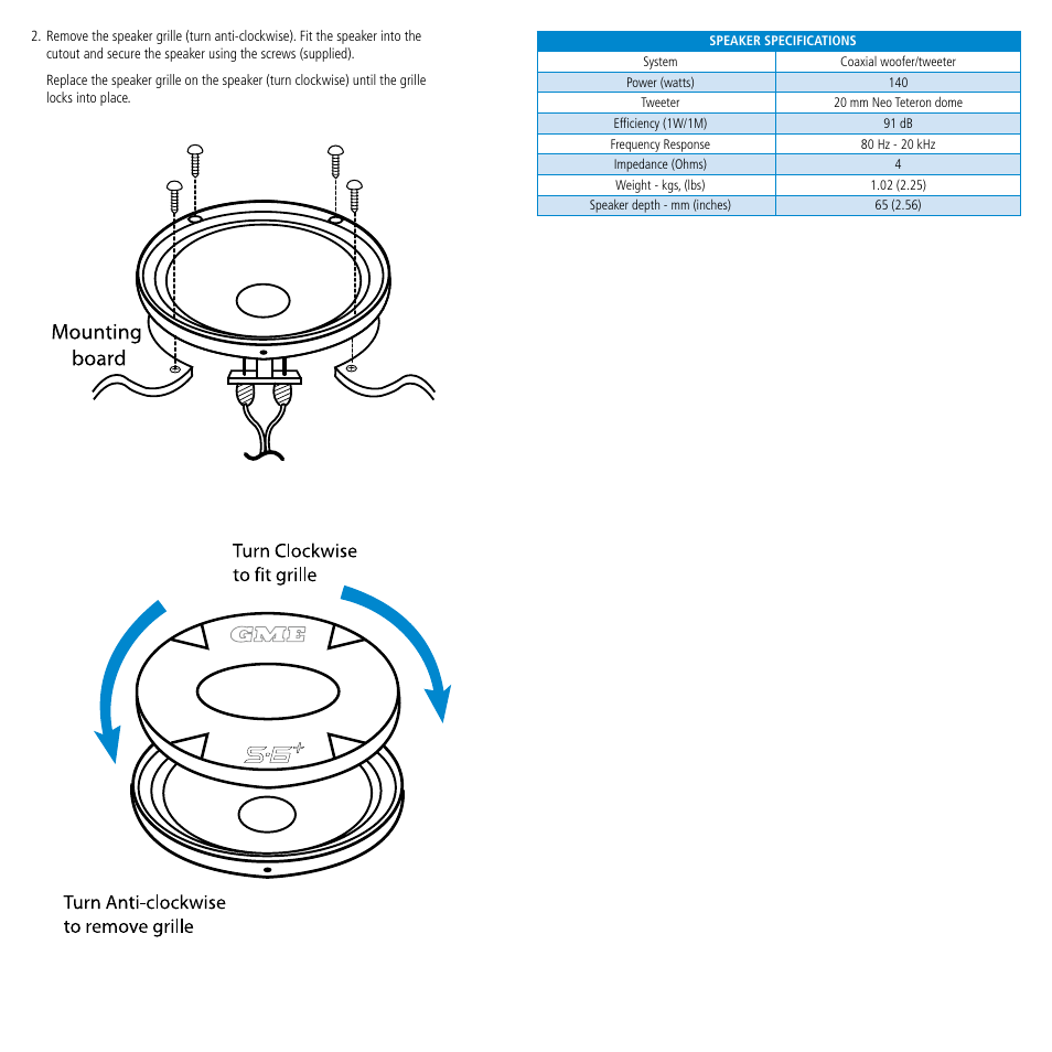 GME GS650 User Manual | Page 3 / 5