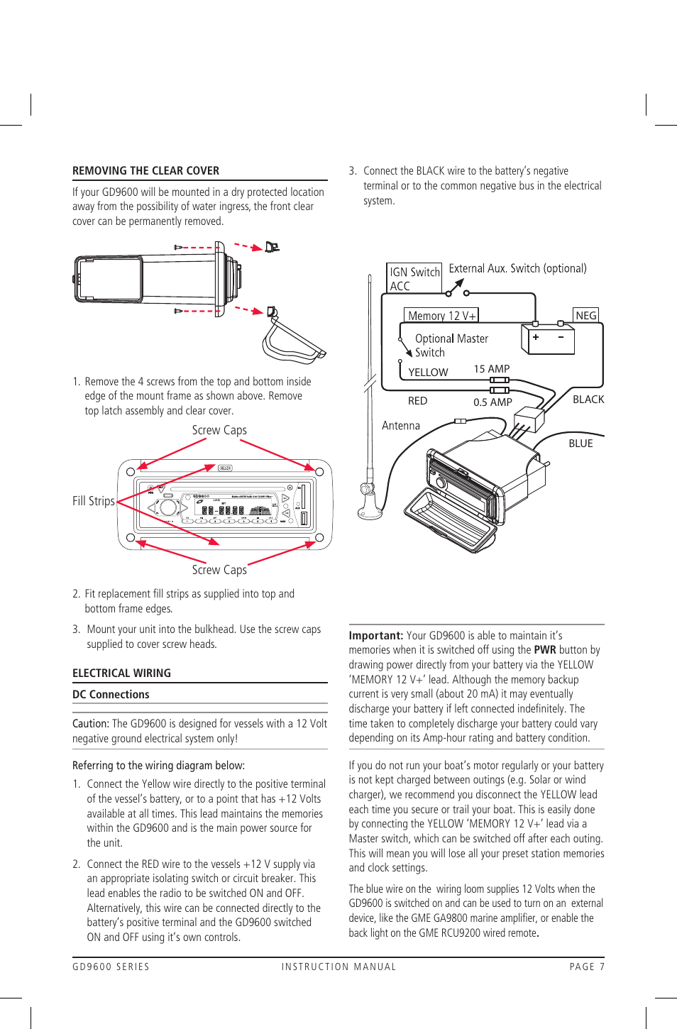 GME GD9640B User Manual | Page 7 / 17