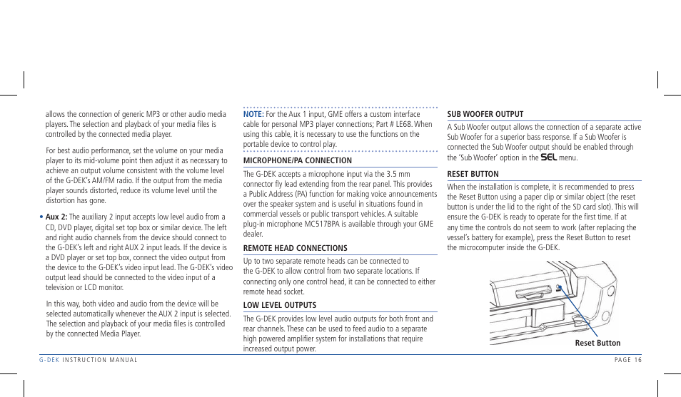 GME R1W User Manual | Page 16 / 33