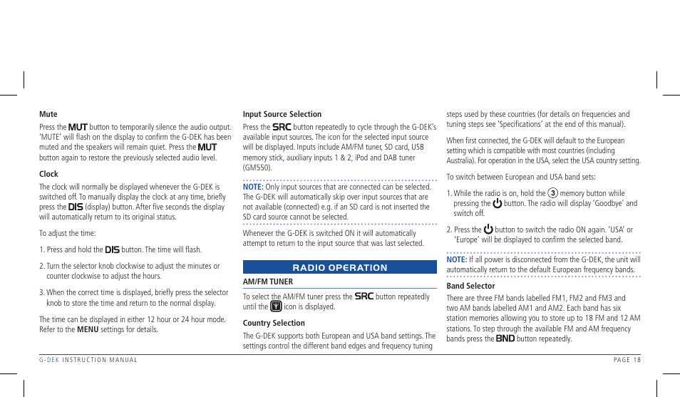 GME R1W User Manual | Page 18 / 33