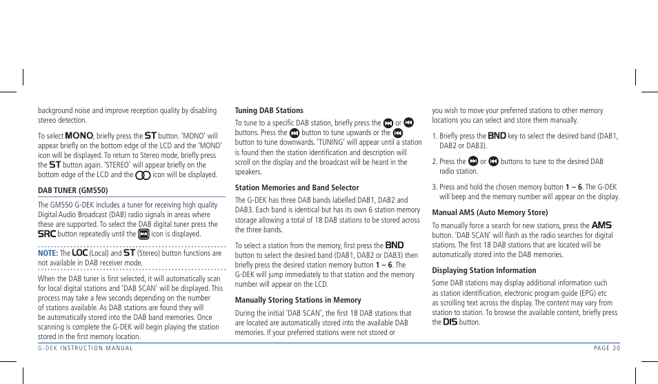 GME R1W User Manual | Page 20 / 33