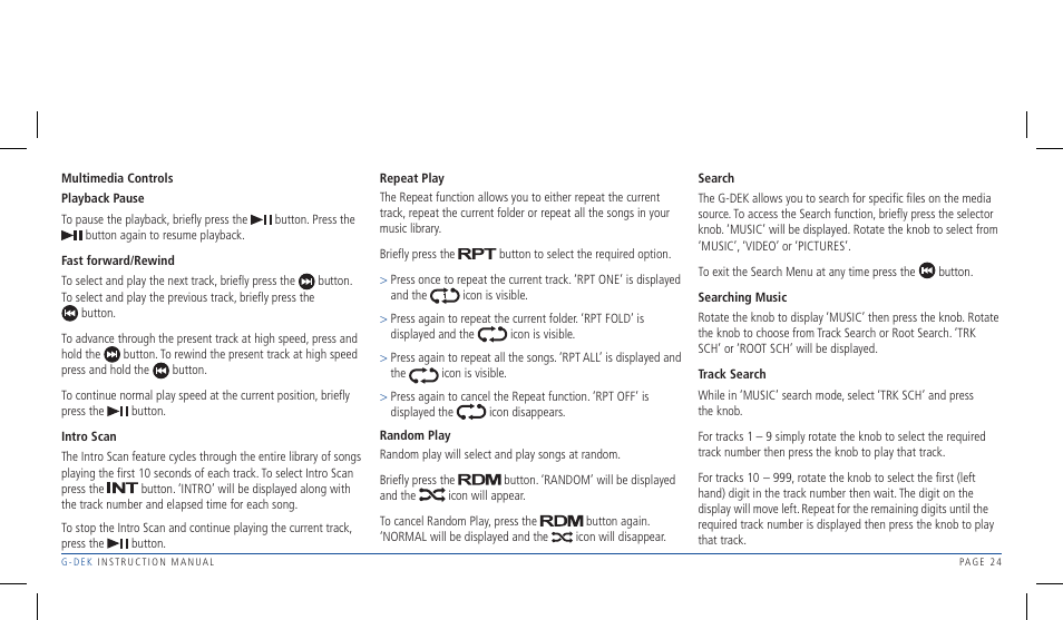 GME R1W User Manual | Page 24 / 33