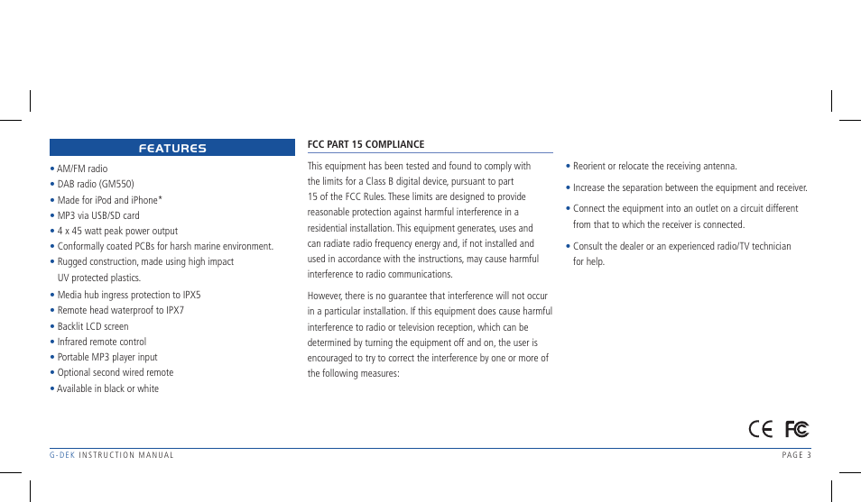 GME R1W User Manual | Page 3 / 33