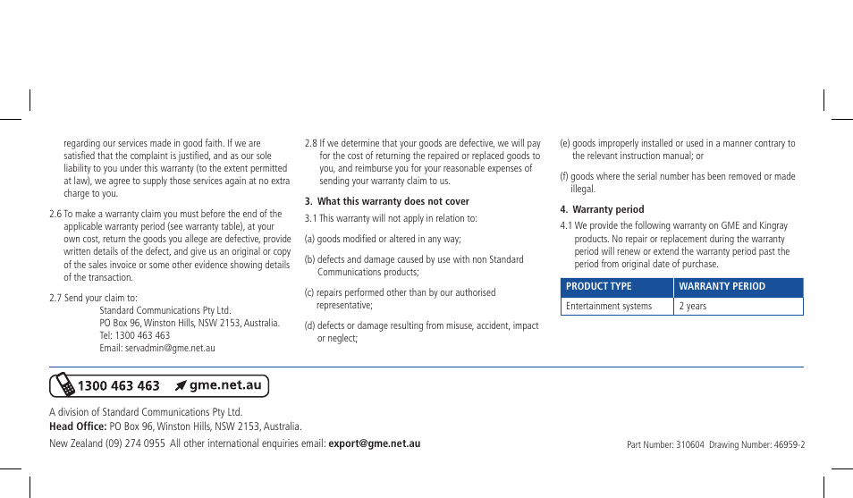 GME R1W User Manual | Page 32 / 33