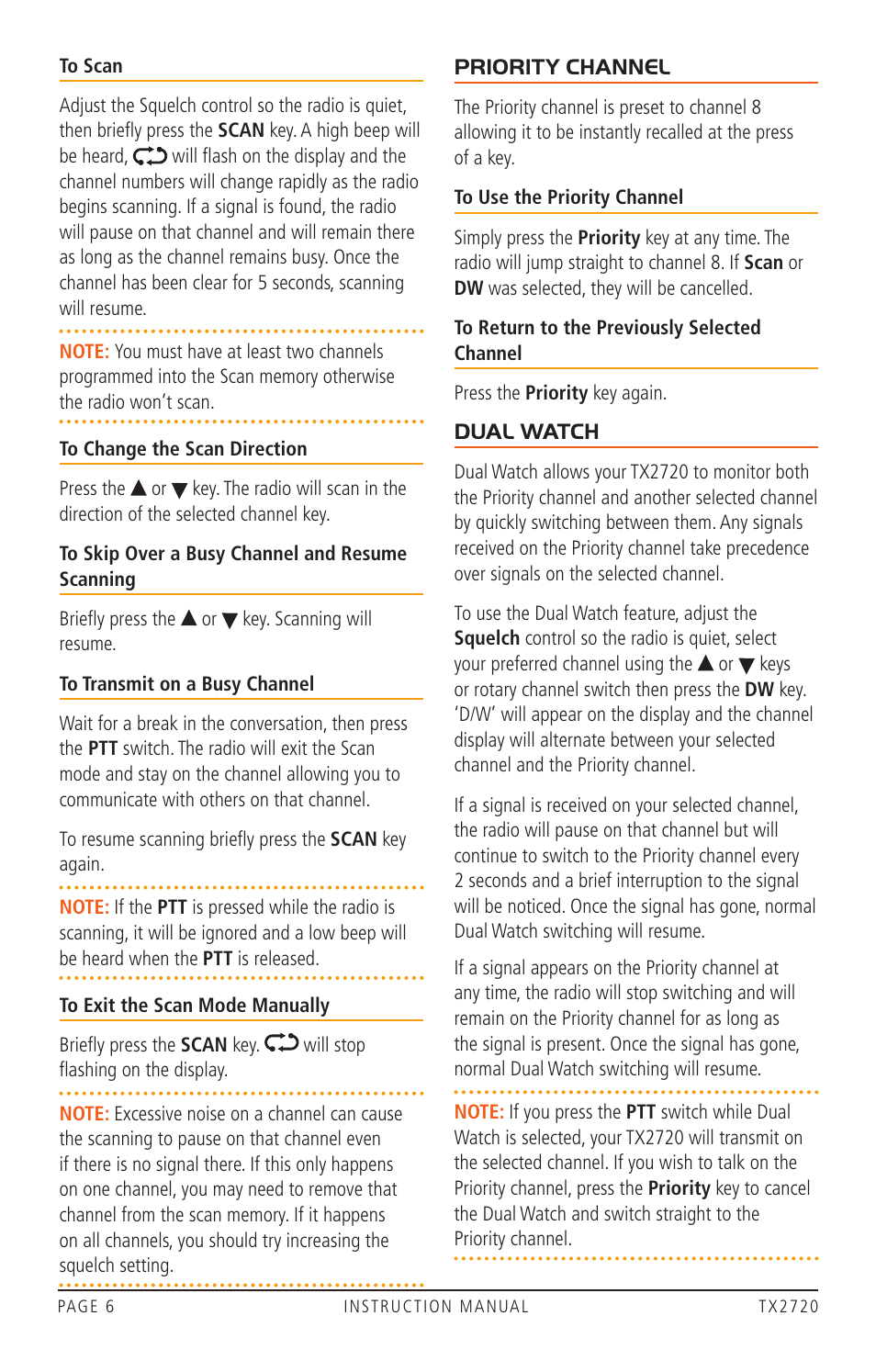 GME TX2720 User Manual | Page 6 / 12