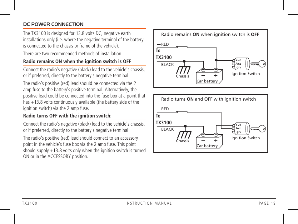 GME TX3100DP User Manual | Page 19 / 28