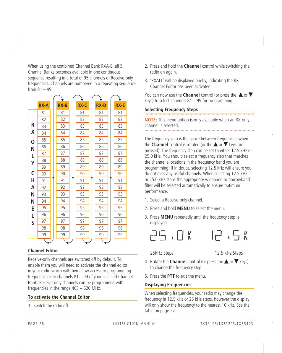 GME TX3520W User Manual | Page 26 / 52