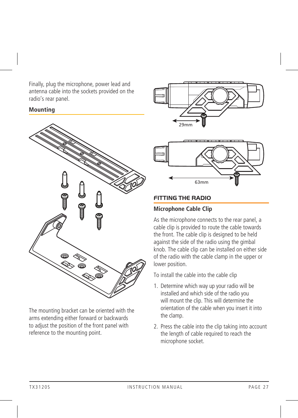 GME TX3120S User Manual | Page 27 / 40