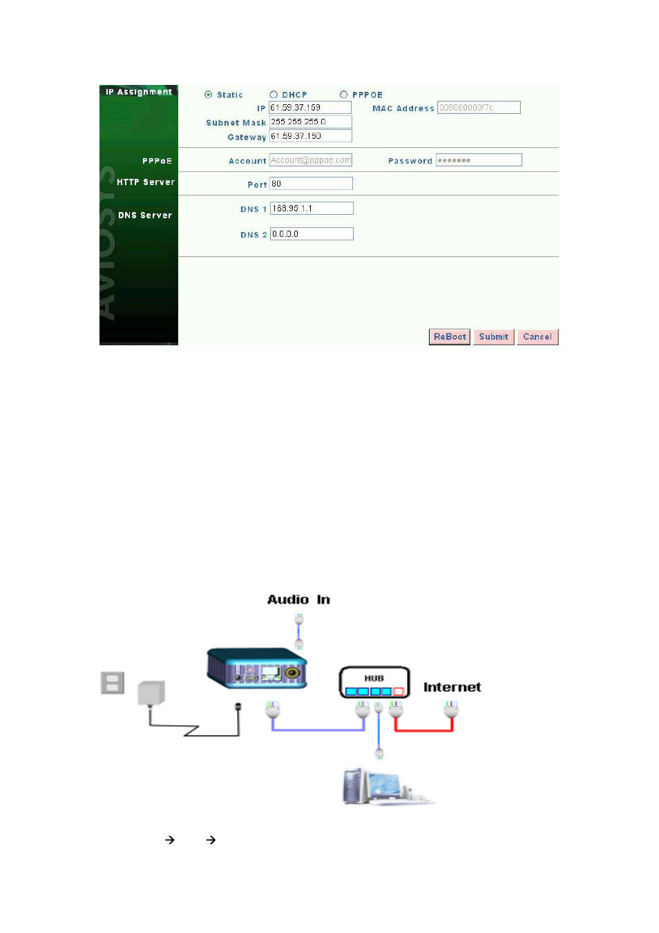 Cabletron Systems IP Kamera 9060A MP User Manual | Page 24 / 32
