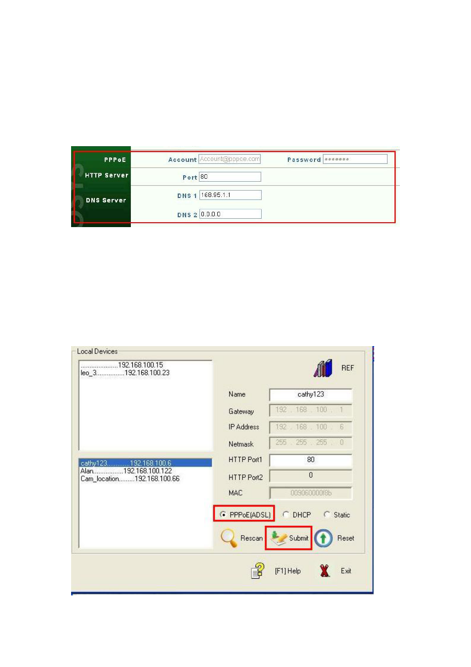 Cabletron Systems IP Kamera 9060A MP User Manual | Page 25 / 32