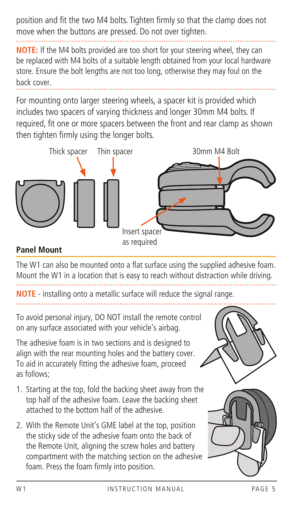 GME TX4500WS User Manual | Page 37 / 44