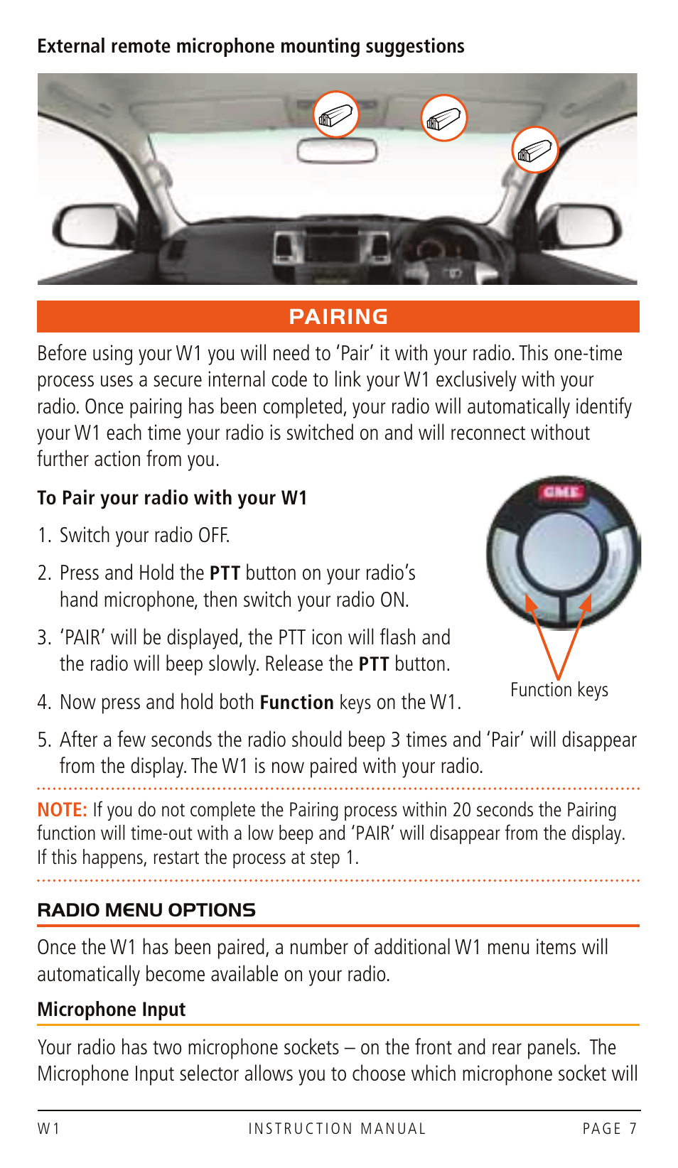 GME TX4500WS User Manual | Page 39 / 44