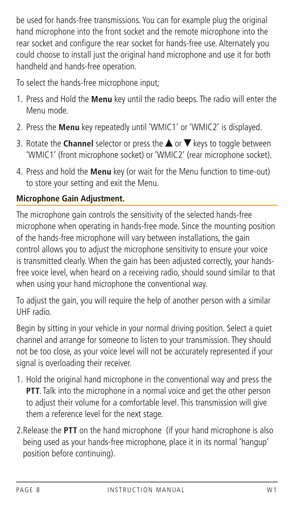 GME TX4500WS User Manual | Page 40 / 44