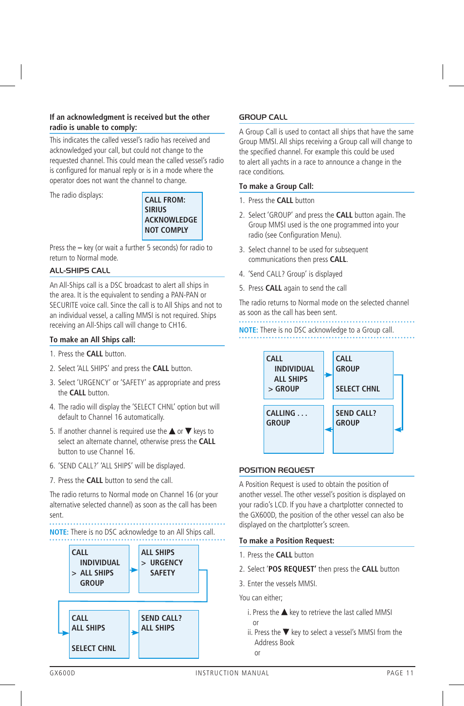 GME GX600DB User Manual | Page 11 / 27