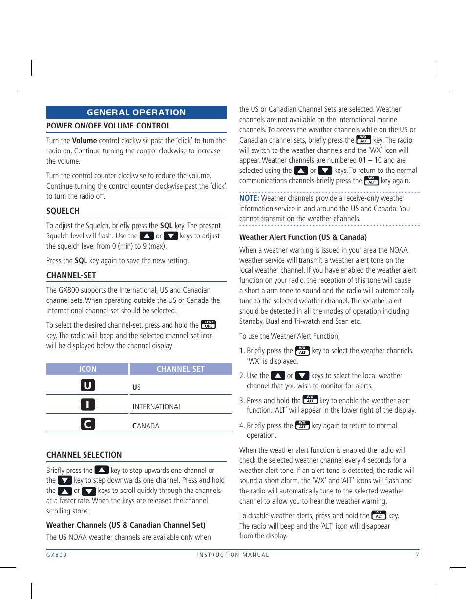 GME GX800W User Manual | Page 7 / 24