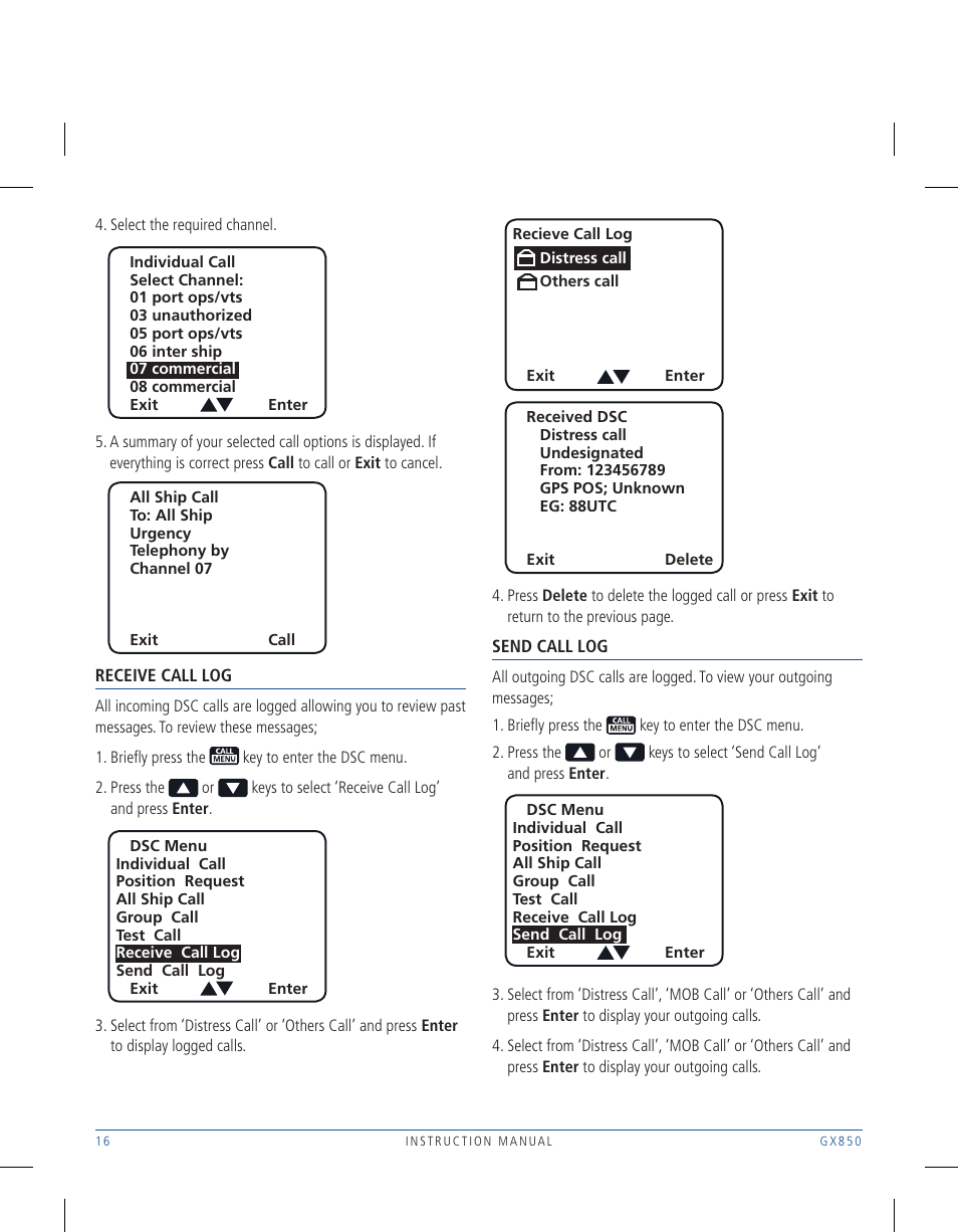 GME GX850W User Manual | Page 16 / 36