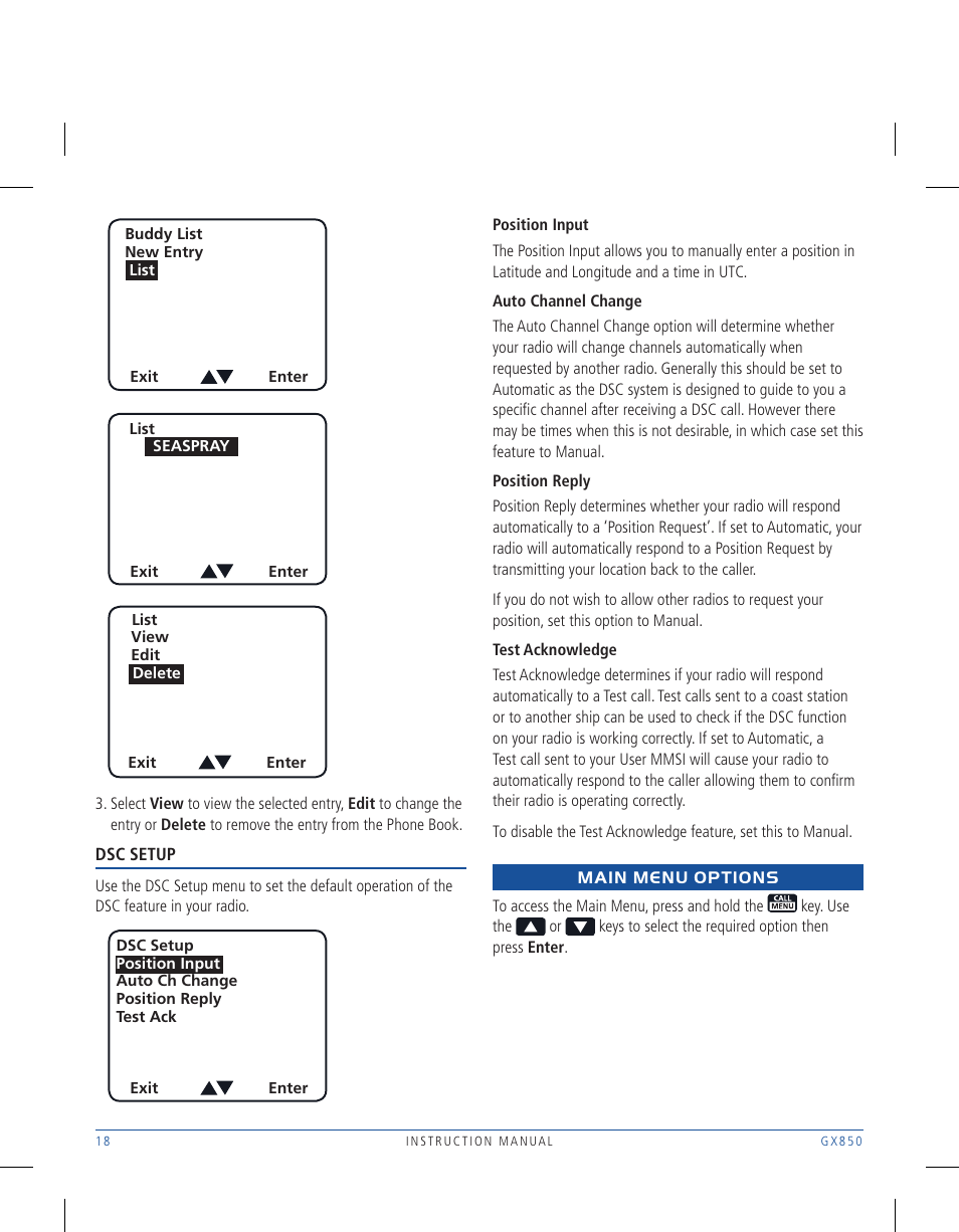 GME GX850W User Manual | Page 18 / 36