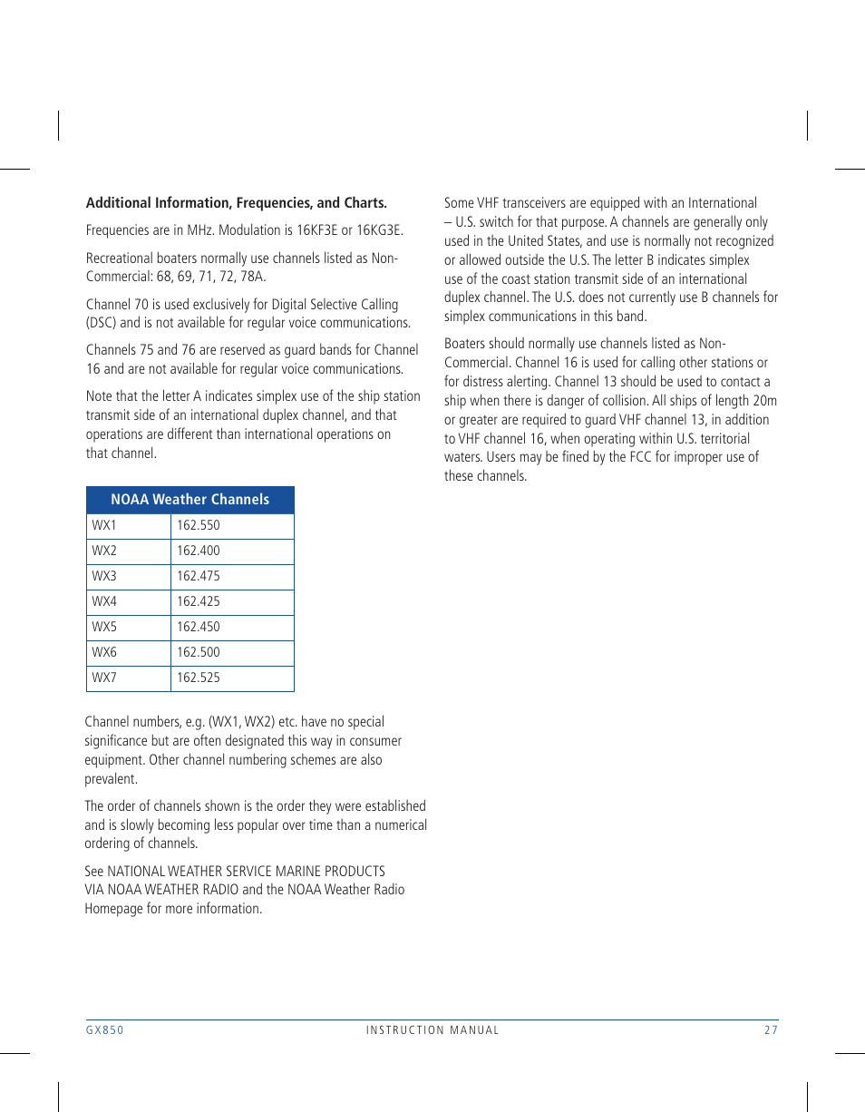 GME GX850W User Manual | Page 27 / 36