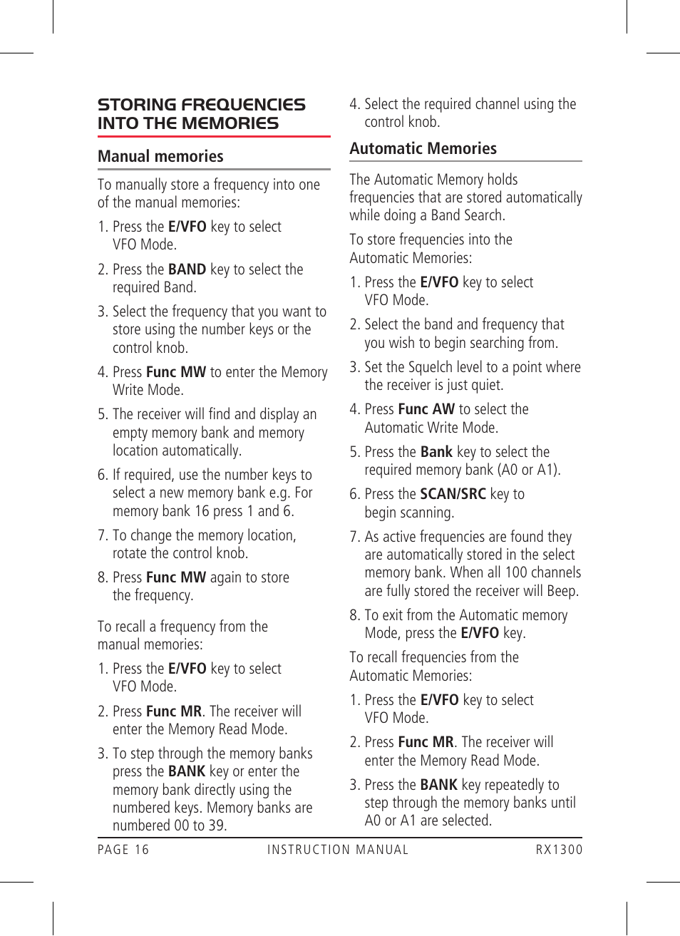 GME RX1300 User Manual | Page 16 / 28
