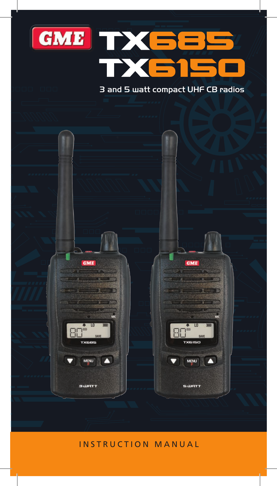 GME TX685 User Manual | 20 pages