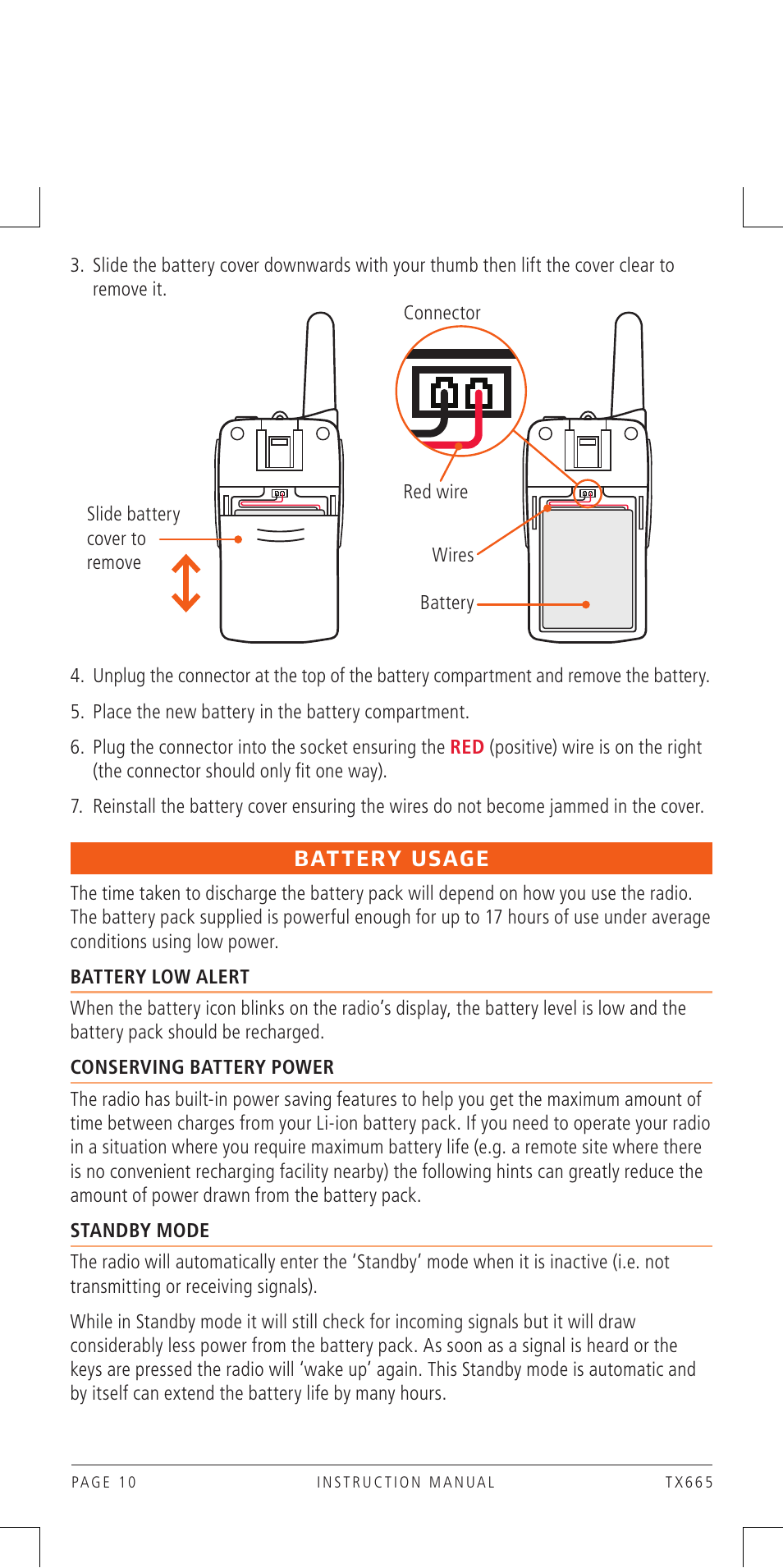 GME TX665 User Manual | Page 10 / 25