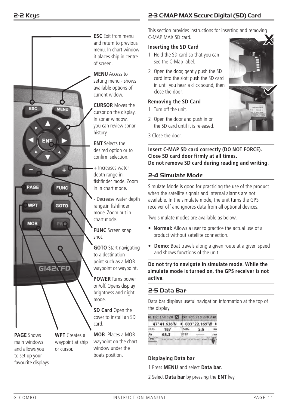 GME G142CFD User Manual | Page 10 / 44