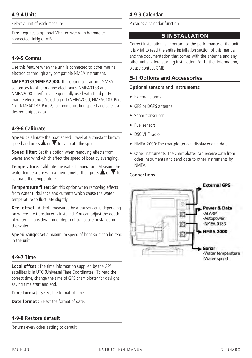 GME G142CFD User Manual | Page 39 / 44