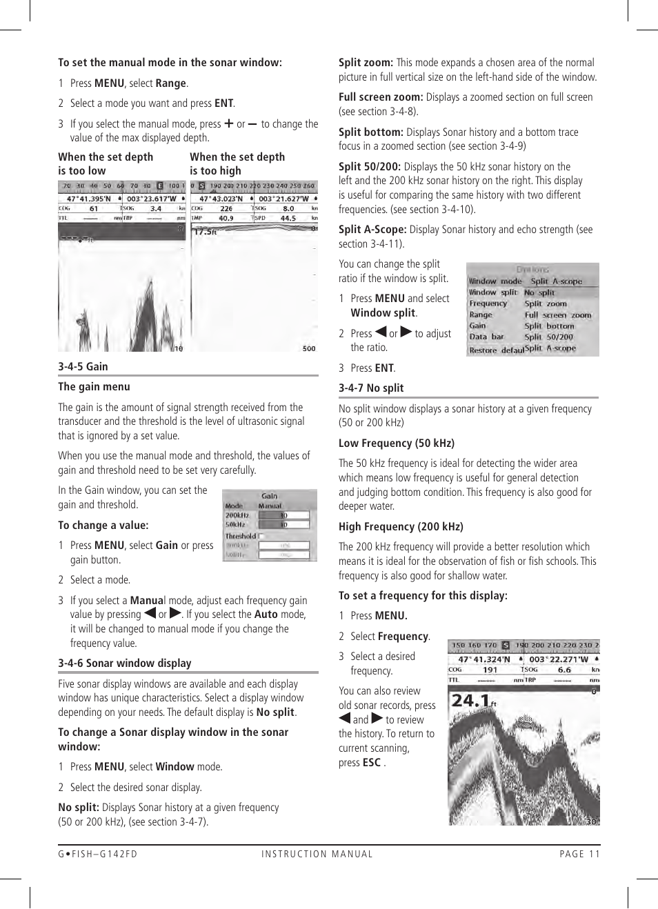 GME G142FD User Manual | Page 11 / 25