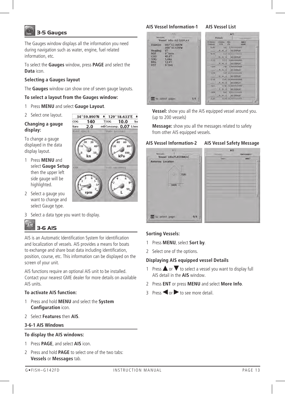 GME G142FD User Manual | Page 13 / 25
