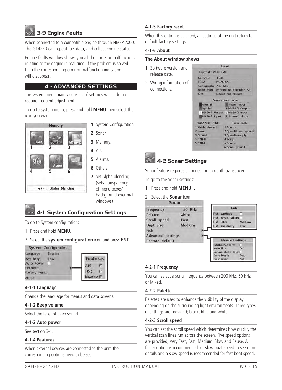 GME G142FD User Manual | Page 15 / 25