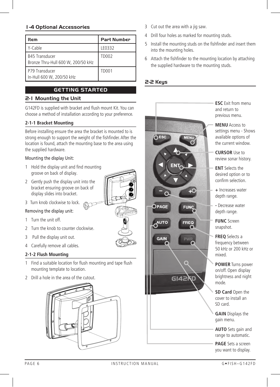 GME G142FD User Manual | Page 6 / 25