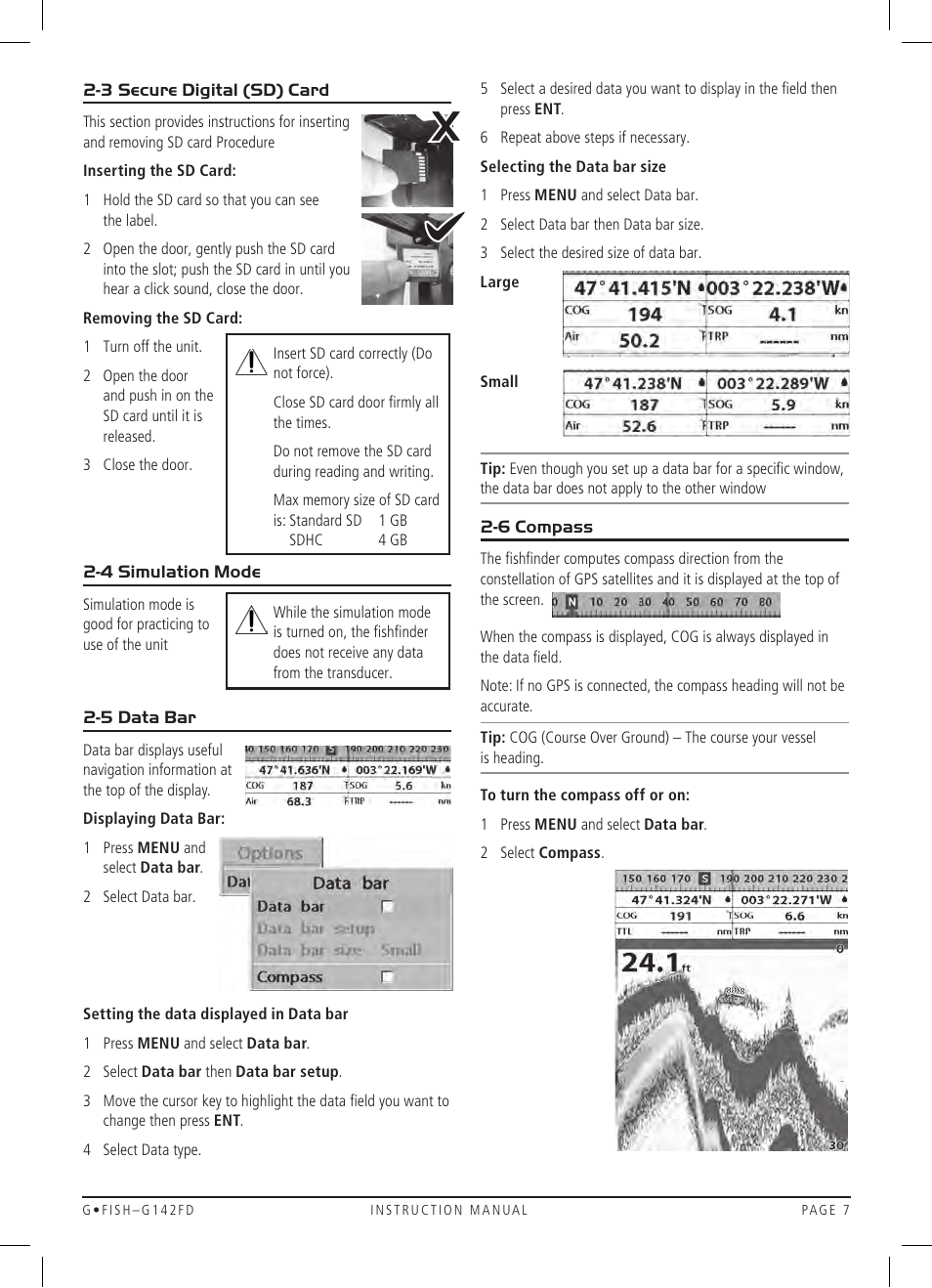 GME G142FD User Manual | Page 7 / 25