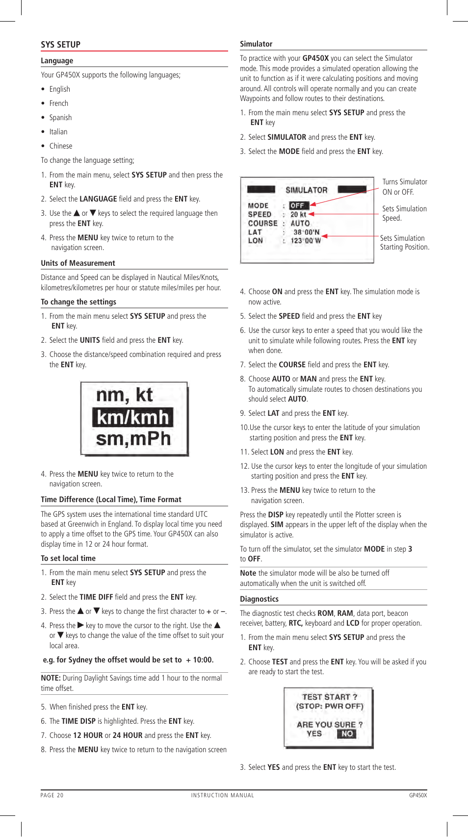 GME GP450XB User Manual | Page 20 / 32