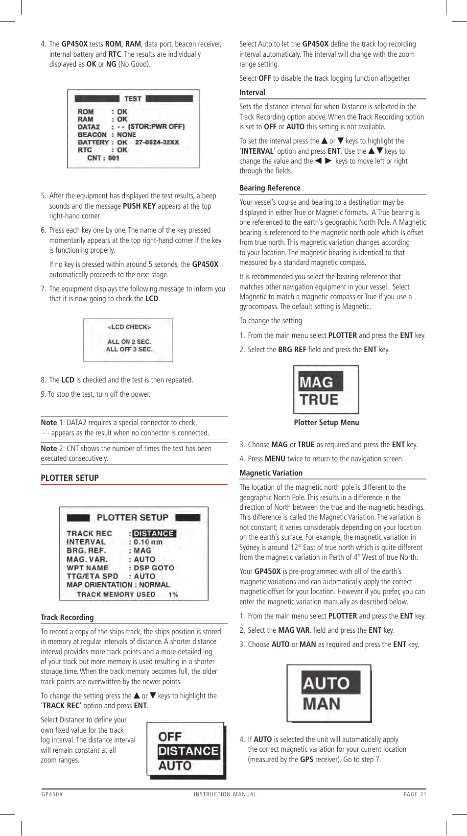 GME GP450XB User Manual | Page 21 / 32