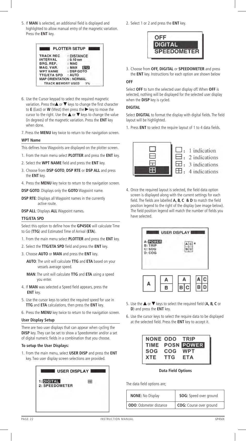 GME GP450XB User Manual | Page 22 / 32