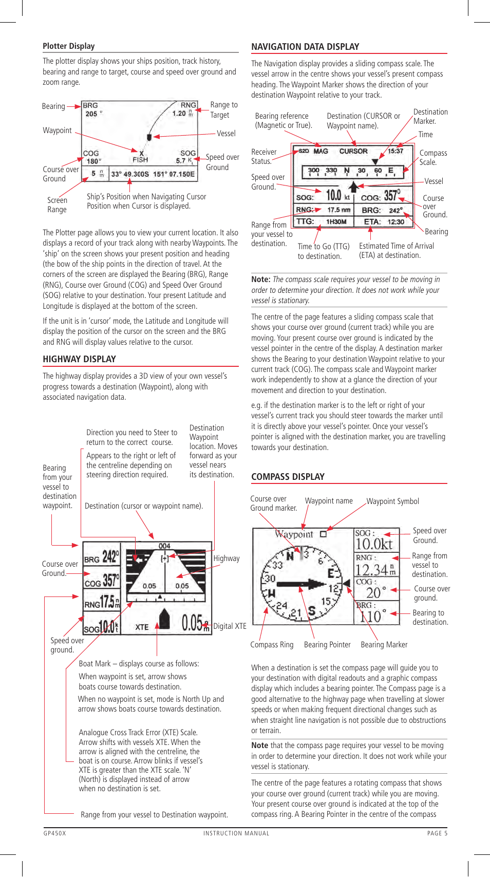 GME GP450XB User Manual | Page 5 / 32