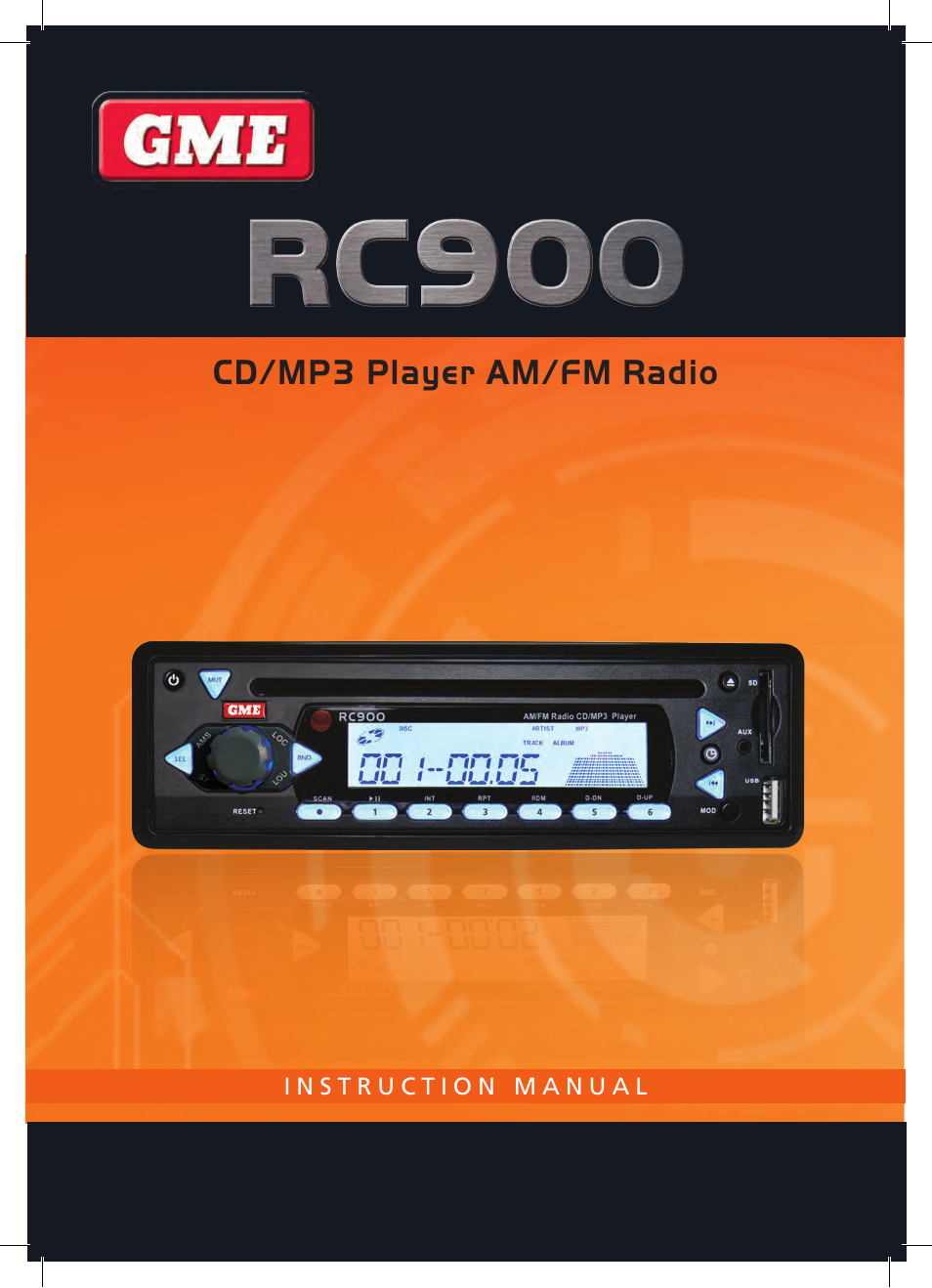 GME RC900 User Manual | 16 pages