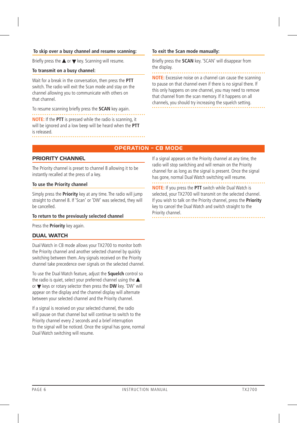 GME TX2700 User Manual | Page 6 / 12