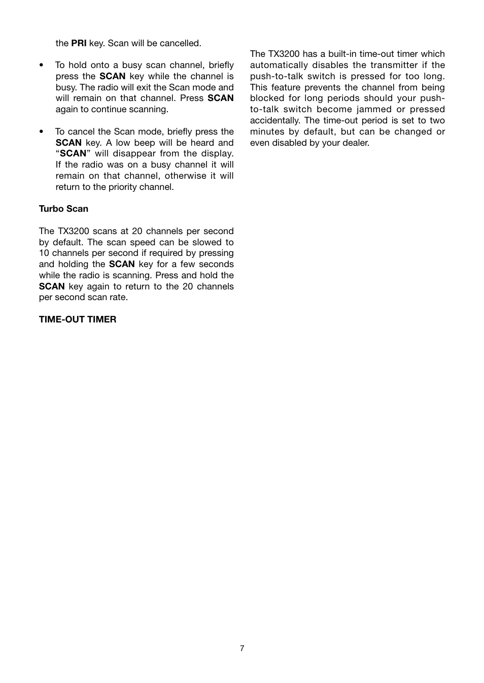 GME TX3200 User Manual | Page 7 / 16