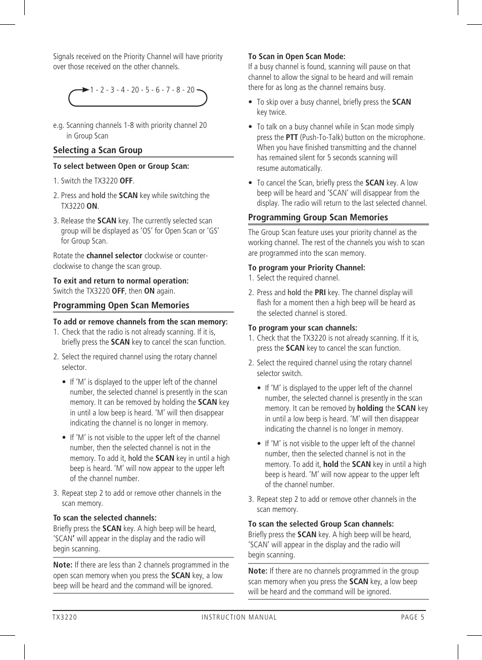 GME TX3220 User Manual | Page 5 / 12