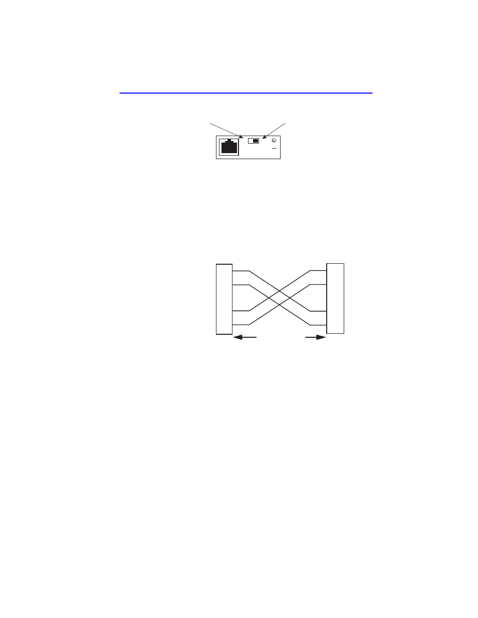 Figure 3-7, To the straight-through | Cabletron Systems 2H23-50R User Manual | Page 37 / 182
