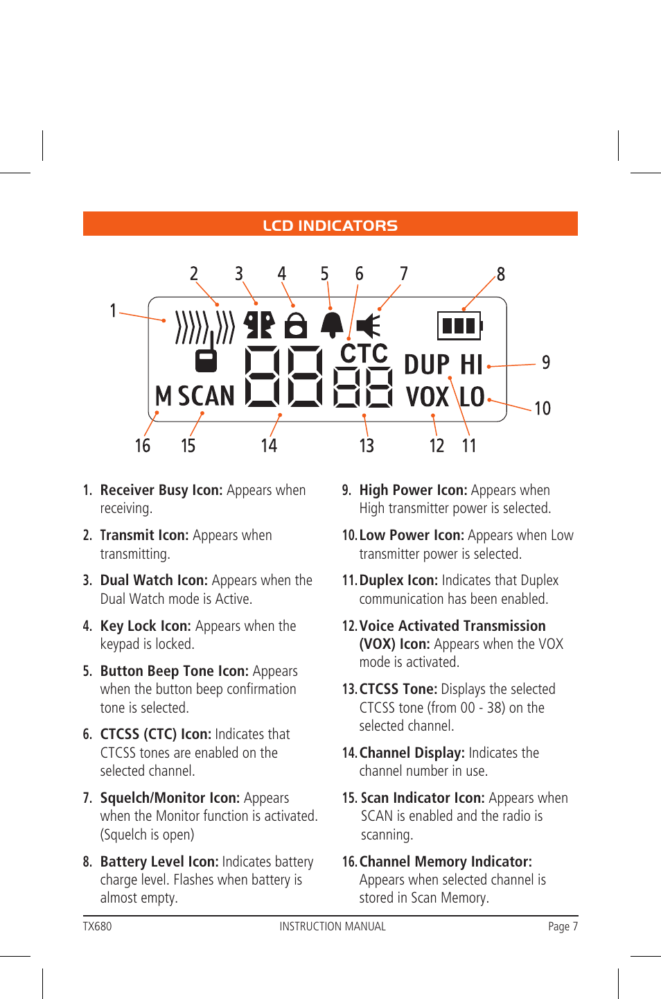 GME TX680 User Manual | Page 7 / 24