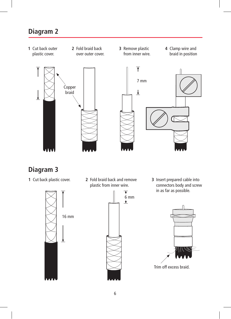 Diagram 3, Diagram 2 | GME AE2000 User Manual | Page 6 / 8