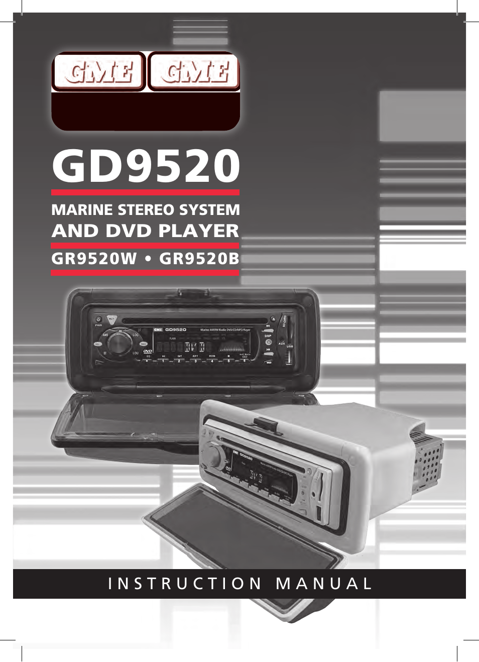 GME GD9520 User Manual | 12 pages