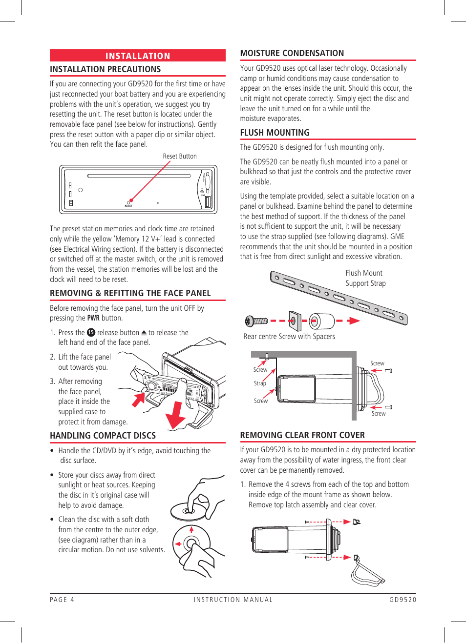 GME GD9520 User Manual | Page 4 / 12