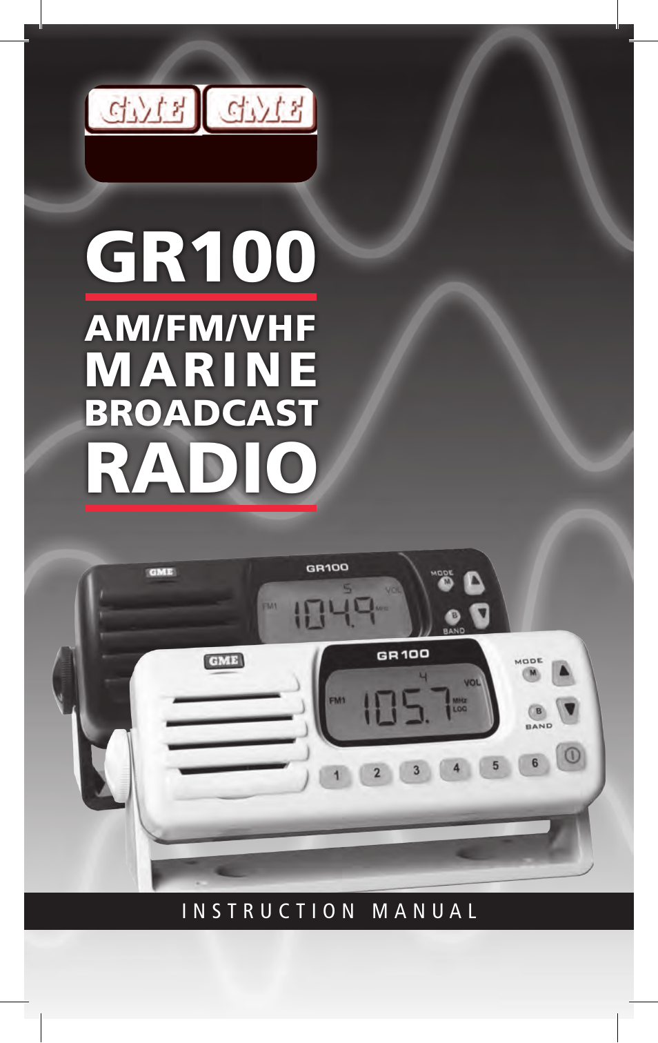 GME GR100 User Manual | 16 pages