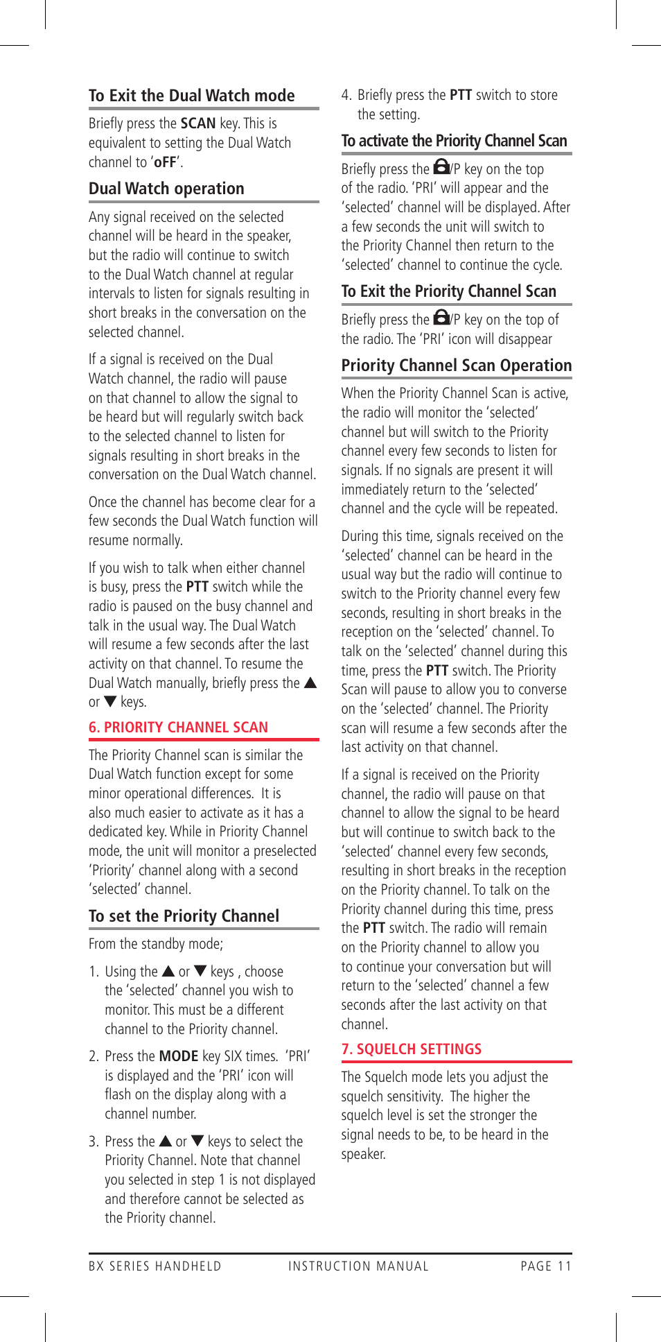 GME BX710 User Manual | Page 11 / 16