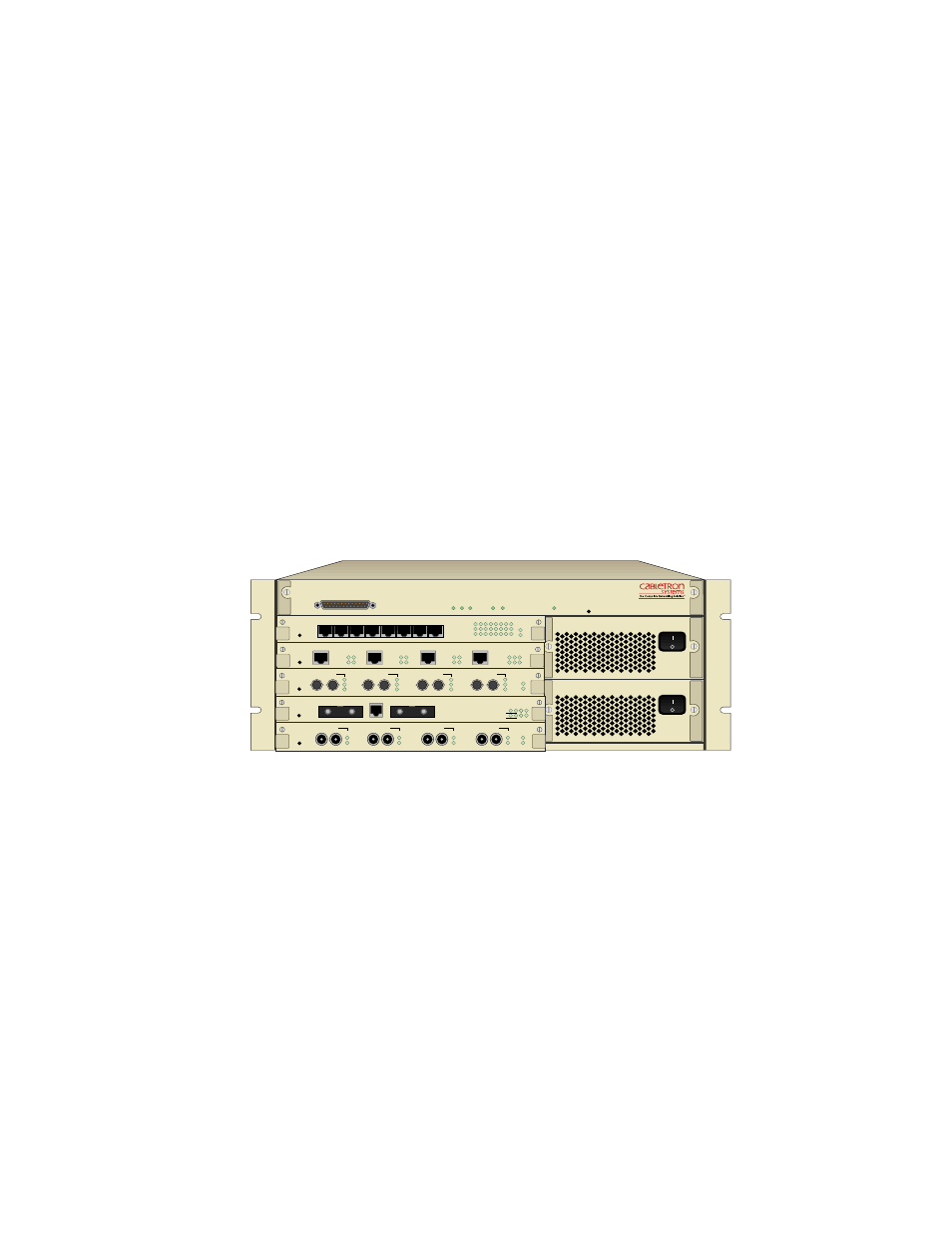 Introduction, Chapter 1, Chapter 1 introduction | Fe switch module user guide page 1-1, Figure 1-1 atx front panel | Cabletron Systems 3H02-04 User Manual | Page 9 / 42